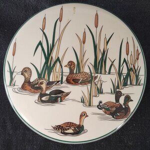 VTG Hankook Swimming Duck/Cattail Pond Cookware Decor